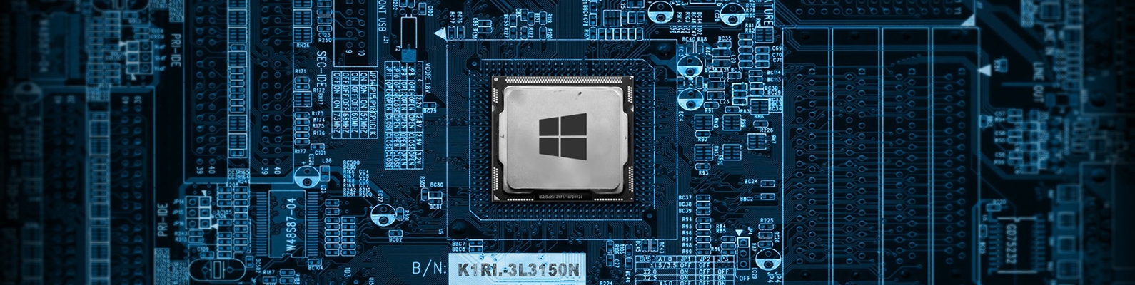 processor, wallpaper, tecnology, windows 10, desktop, blue, windows logo